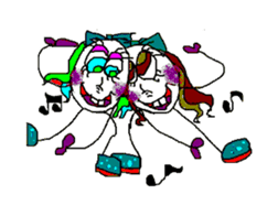 jarico and amusing friend sticker #15863052