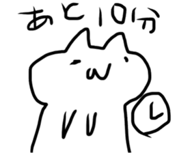 cute cat slug sticker sticker #15863120