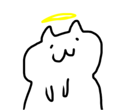 cute cat slug sticker sticker #15863141