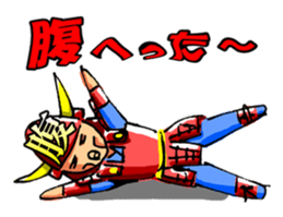 Samurai's daily and everyday Sticker sticker #15863157