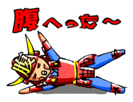 Samurai's daily and everyday Sticker sticker #15863157