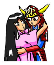 Samurai's daily and everyday Sticker sticker #15863163