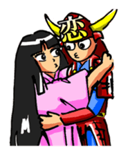 Samurai's daily and everyday Sticker sticker #15863163