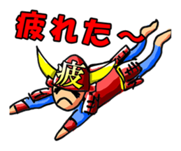 Samurai's daily and everyday Sticker sticker #15863171