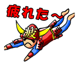 Samurai's daily and everyday Sticker sticker #15863171