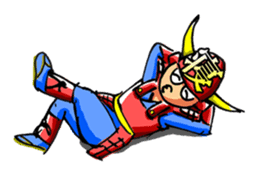 Samurai's daily and everyday Sticker sticker #15863177