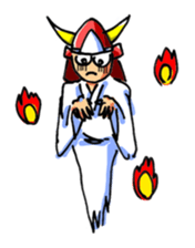 Samurai's daily and everyday Sticker sticker #15863182