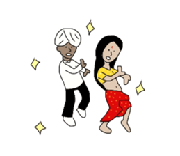 The daily life of Mr.Khan sticker #15863238