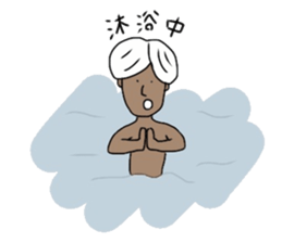 The daily life of Mr.Khan sticker #15863240