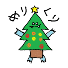 rakugaki-dinosaur sticker #15863308