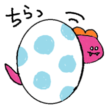 rakugaki-dinosaur sticker #15863310