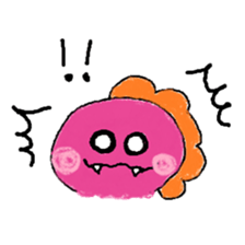 rakugaki-dinosaur sticker #15863320