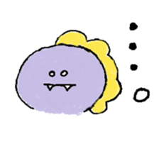 rakugaki-dinosaur sticker #15863322