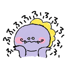 rakugaki-dinosaur sticker #15863329
