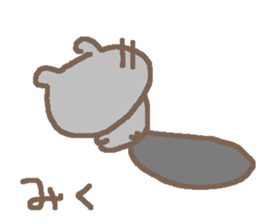 Miku cute bear stickers! sticker #15863476