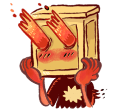 Boy on Fiyah!! sticker #15863554