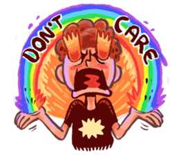 Boy on Fiyah!! sticker #15863556