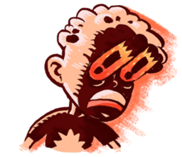 Boy on Fiyah!! sticker #15863574