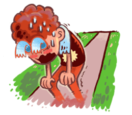 Boy on Fiyah!! sticker #15863577