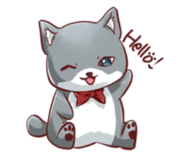 Gembul The Persian Cat sticker #15863578