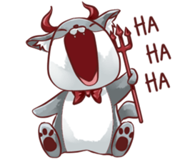 Gembul The Persian Cat sticker #15863581