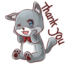 Gembul The Persian Cat sticker #15863585