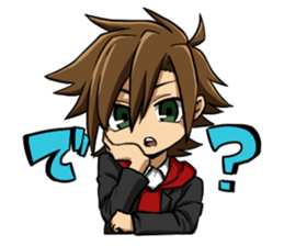 Healthy boy Sticker sticker #15863608