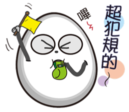 <A-level eggs> McGough and Wakao sticker #15863925