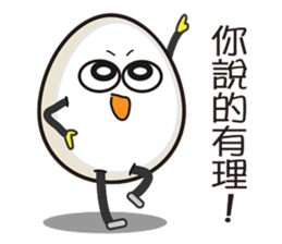 <A-level eggs> McGough and Wakao sticker #15863928