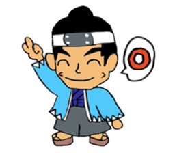 Makoto's samurai sticker #15864090
