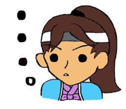 Makoto's samurai sticker #15864103