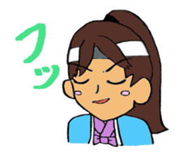 Makoto's samurai sticker #15864112