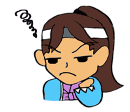 Makoto's samurai sticker #15864117