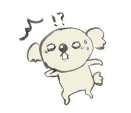 rakugaki-koala sticker #15864330