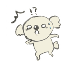 rakugaki-koala sticker #15864330