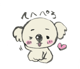 rakugaki-koala sticker #15864348