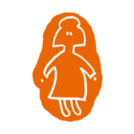 Nordic Pattern and Strange Creature sticker #15864574