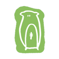 Nordic Pattern and Strange Creature sticker #15864576