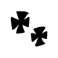 Nordic Pattern and Strange Creature sticker #15864592