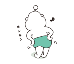 Alien baby pokizo sticker #15864733