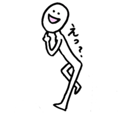 Model preciosity man sticker #15864796