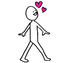 Model preciosity man sticker #15864800