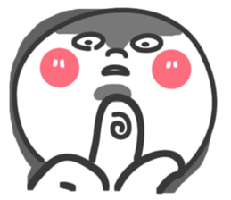 I'm so lazy and lonely sticker #15865763