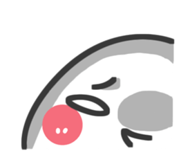 I'm so lazy and lonely sticker #15865766