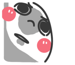 I'm so lazy and lonely sticker #15865776