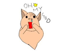 Emotions pig sticker #15865813