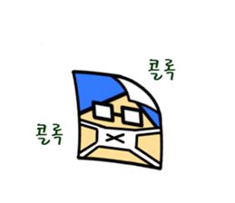 The cute paper Ha-Ram sticker #15866706