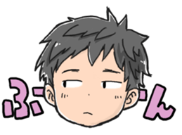 boy by taisho sticker #15867361