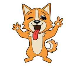 Petit Corgi sticker #15867650