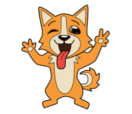 Petit Corgi sticker #15867650